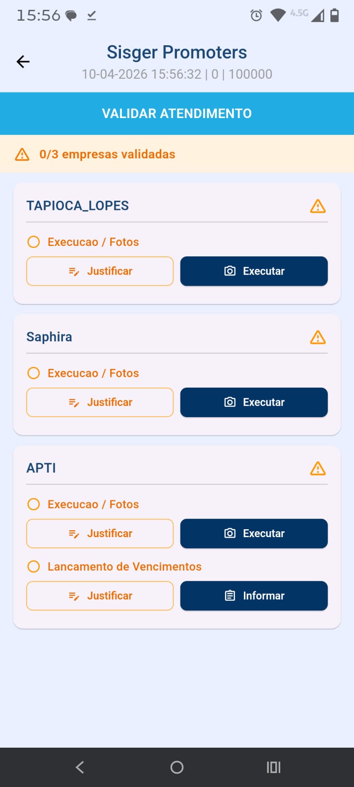 Validar Atendimento