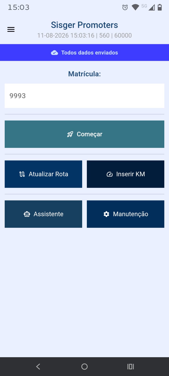 Tela Inicial